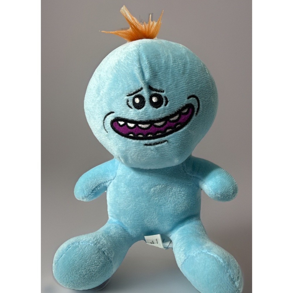 Toy Factory Adult Swim 2024 Rick & Morty 8"‎ Plush Stuffed Doll Toy Mr. Meeseek